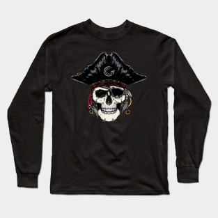 Pirate Skull Long Sleeve T-Shirt